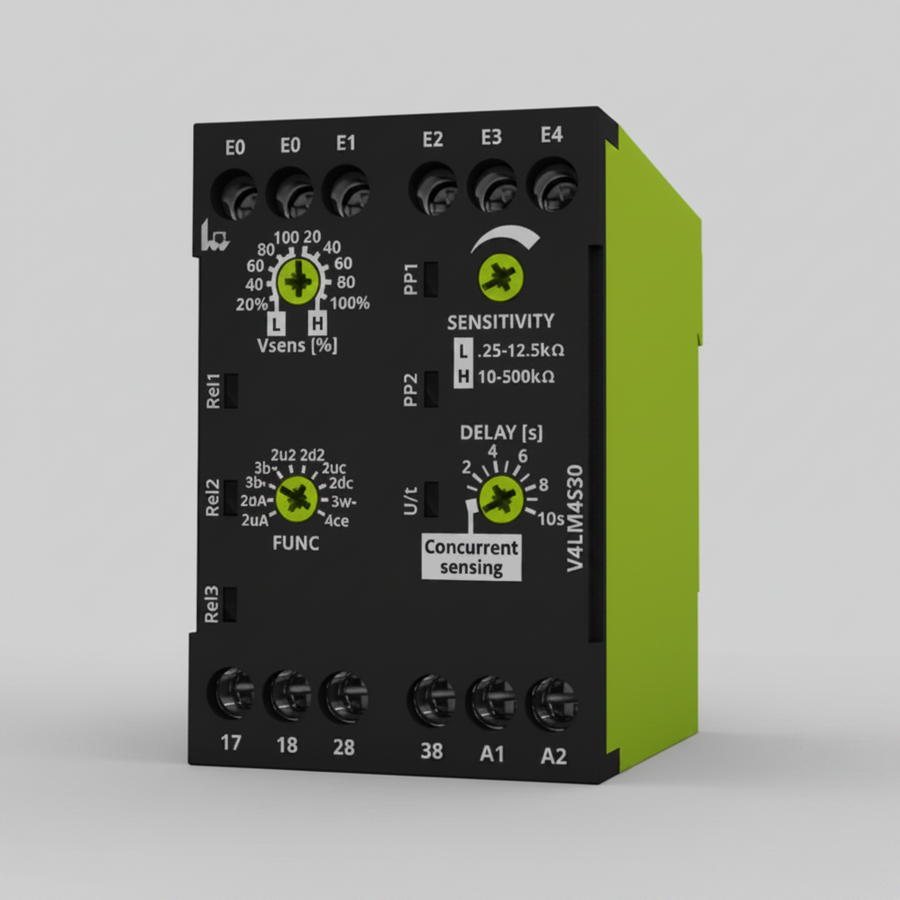 V4LM4S30 Füllstandsüberwachung 24–240 V AC/DC