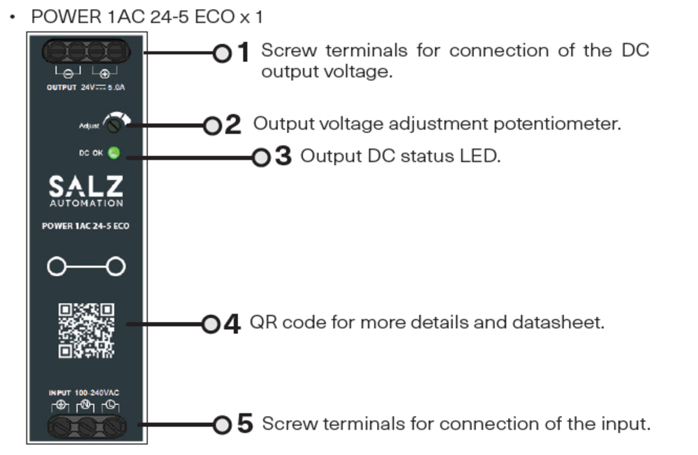 POWER 1AC 24-5 ECO Netzteil