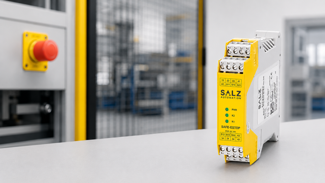 TÜV-zertifizierte Sicherheitsmodule für Maschinenbau und Schaltschrankbau