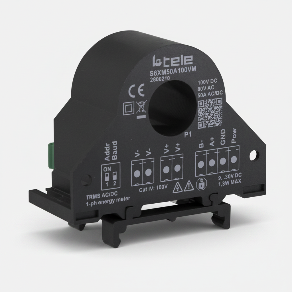 S6XM50A100VM 1-phasiger Leistungsmesser 50A/100V ModBus RTU