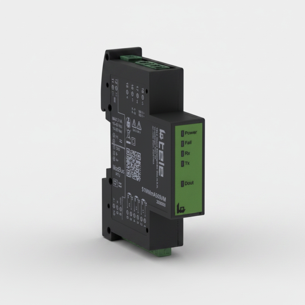 S1MMmA500VLM 3-phasiger Leistungsmesser 500V universeller Eingang ModBus RTU/RS485 EF