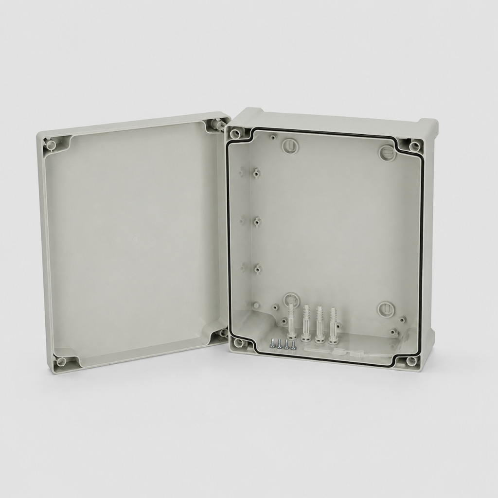 TA292411 FIBOX ABS Wandgehäuse grauer Deckel