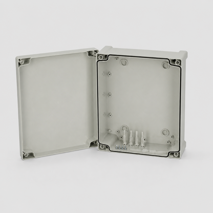 TA292411 FIBOX ABS Wandgehäuse grauer Deckel