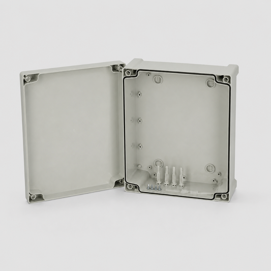 TA292411 FIBOX ABS Wandgehäuse grauer Deckel
