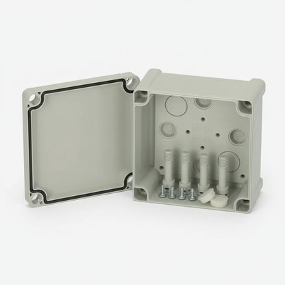 TA111107 FIBOX ABS Wandgehäuse grauer Deckel
