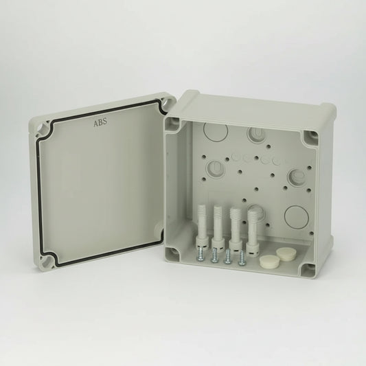TA131308 FIBOX ABS Wandgehäuse grauer Deckel