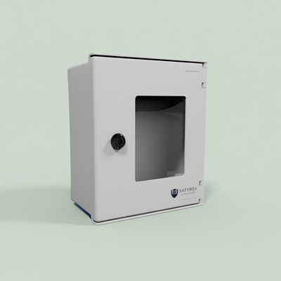 BRES-325p Wandgehäuse mit Sichtfenster SAFYBOX