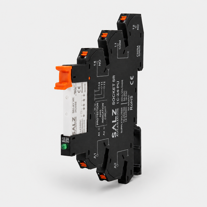 Steckrelais 230V AC/DC mit Sockel – SR 1C-AD230-PU Relais Kit