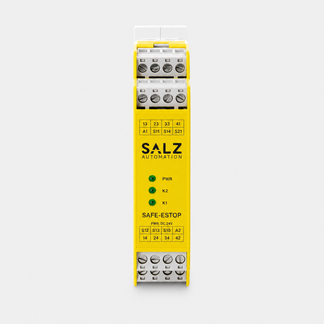 Sicherheitsrelais SAFE-ESTOP – Not-Aus Modul bis SIL 3 (PL e)