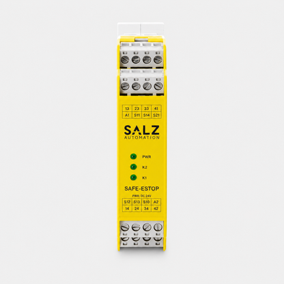 Sicherheitsrelais SAFE-ESTOP – Not-Aus Modul bis SIL 3 (PL e)