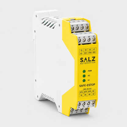Sicherheitsrelais SAFE-ESTOP – Not-Aus Modul bis SIL 3 (PL e)