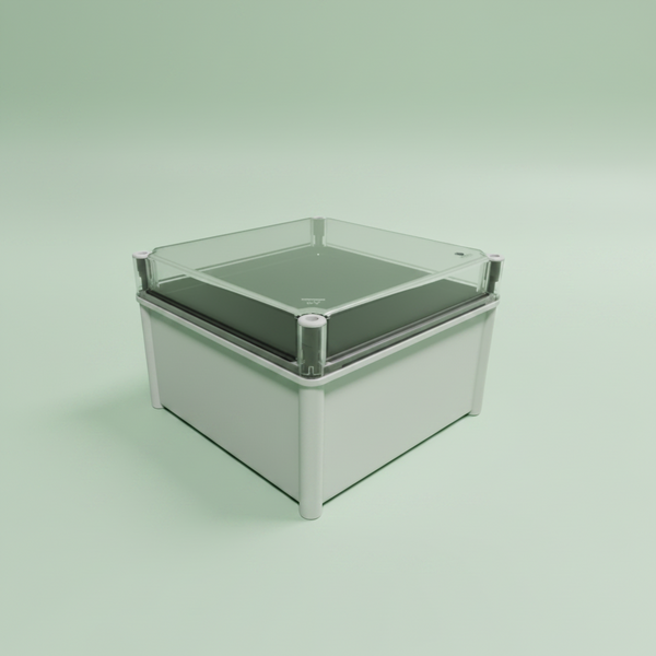 CA-33 Polyester-Polycarbonat Gehäuse (transparent)
