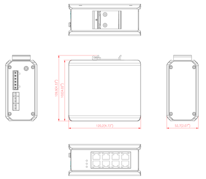 SWITCH 2008GT Unmanaged Ethernet Switch