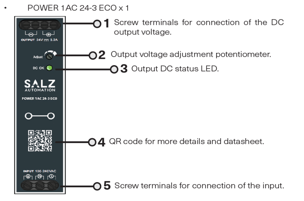 POWER 1AC 24-3 ECO Netzteil